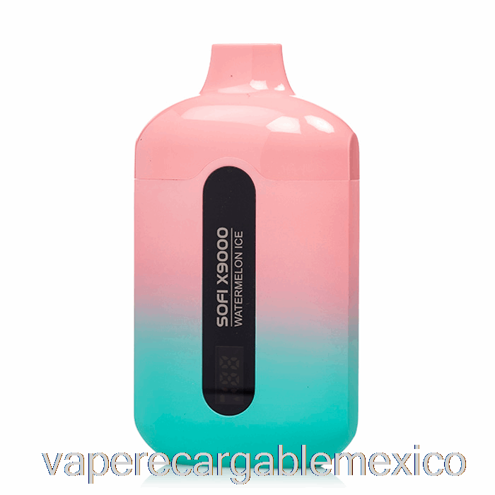 Vape Recargable Sofi X9000 Inteligente Desechable Sandía Hielo